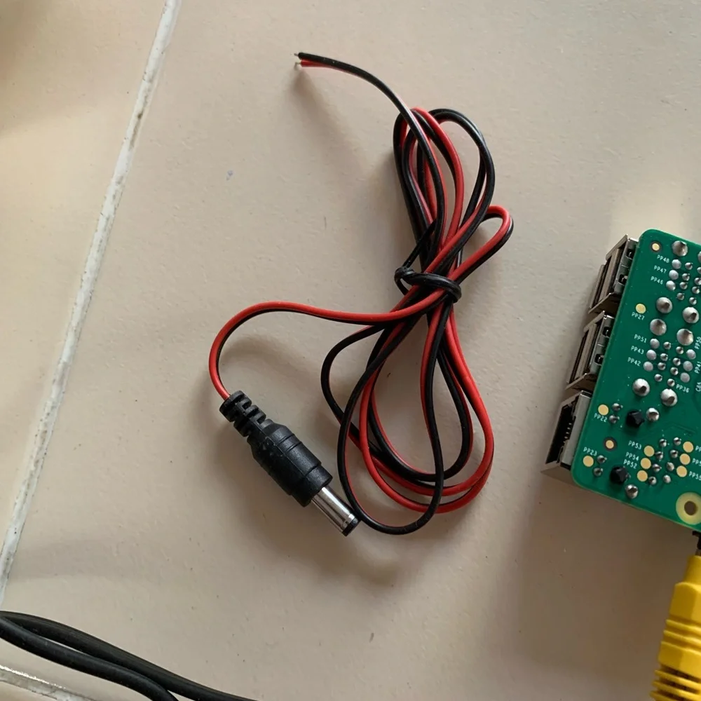 Raspberry Pi 3B+ Motherboard, with monitor, preloaded OS micro SD. power cable